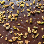 Yasmin Khan Chocolate and pistachio torte recipe on Sunday Brunch