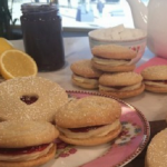 Lorraine Pascale homemade jammie dodgers and Viennese whirls recipe on This Morning