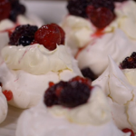 Matt Tebbutt meringue with berries recipe on Save Money: Good Food