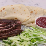 Rosemary Shrager cheats Peking duck with pancakes and plum sauce recipe on Chopping Block
