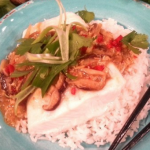 Ching’s steamed halibut with hot wok sauce recipe on Lorraine