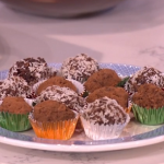 Phil Vickery dark chocolate with coconut and raisins recipe on This Morning