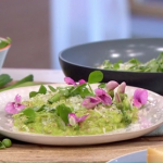 Florence’s fuss-free risotto with pea puree recipe on The Morning