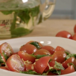 Liz Earle Tomato and mint salad recipe on This Morning