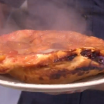 Jamie Oliver plum with maple syrup tarte recipe on This Morning