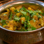 The Gangotra Aloo gobi with cauliflower and potato recipe on The Big Family Cooking Showdown