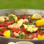 Anna Haugh chicken and prawns paella recipe on Royal Recipes
