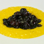 Paul Ainsworth rice pudding with blueberry jam recipe on Royal Recipes