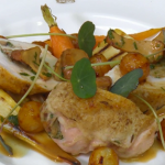Rob Kennedy supreme of chicken stuffed with wild mushrooms recipe on Royal Recipes