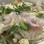 Rick Stein Mexican chilaquiles  with fried eggs and tortilla chips recipe