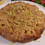 Rachel Allen pistachio and cardamom swirls recipe on Saturday Mornings with James Martin