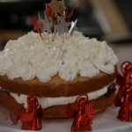 Mary Berry and Alex Jones white chocolate with brandy Christmas cake recipe