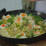Jamie Oliver anytime Kedgeree recipe on Jamie and Jimmy’s Friday Night Feast