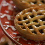 Prue Leith mince pie with brandy butter recipe on The Great British Bake Off