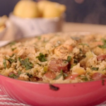 The Hairy Bikers leftover turkey jambalaya with prawns and Cajun spices recipe 