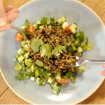 Stacie Stewart freekeh and lentils salad recipe for the Carb Lovers diet on How to Lose Weight Well