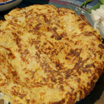 Tropea onion frittata with Maria’s pickles on The Hairy Bikers’ Mediterranean Adventure