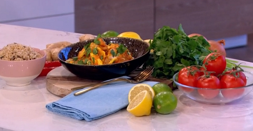 Phil Vickery spice lean chicken curry with rice recipe on ...