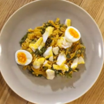 Stacie Stewart Kedgeree with brown rice and kale recipe for the NHS Diet on How to Lose Weight Well