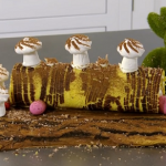 James Martin Easter Swiss roll with marshmallows recipe