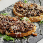 Simon Rimmer Slow Cooked Beef On Toast With Manchego recipe