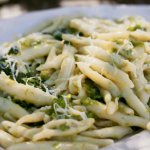 Jamie Oliver  and Gennaro’s homemade pasta with broccoli pesto recipe