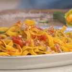 Jamie’s Italian feast with fettuccine pasta, tuna and anchovies recipe on This Morning