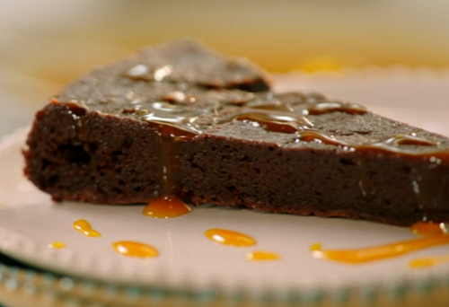 Jamie’s dark chocolate clementine torte recipe on Jamie’s Quick and