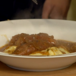 Gizzi Erskine’s Aligot With Braised Toulouse Sausages recipe on Sunday Brunch