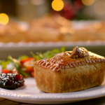 Mary Berry savoury mince pies with sultanas and spices recipe on Mary Berry’s Country House at Christmas