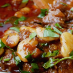 Ainsley Harriott braised oxtail with butter beans stew recipe on Ainsley’s Caribbean Kitchen