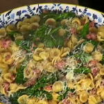 Gino’s Italian sausage with broccoli and shell pasta recipe on This Morning