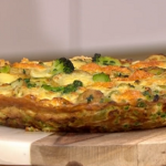 Gino’s vegetable frittata with Asiago cheese, parsley and chives recipe on This Morning.