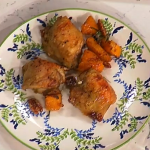 Alex Hollywood rosemary chicken with pecans and squash traybake recipe on This Morning