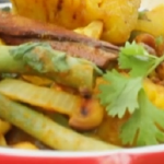 Shelina Permalloo pineapple and cashew curry recipe on John and Lisa’s Weekend Kitchen