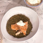John Torode salmon with spiced lentils recipe on This Morning