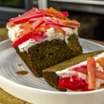 James Martin Ginger Loaf Cake With Rhubarb Frosting recipe on James Martin’s Saturday Morning