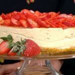 Ruby’s summer fruit cheesecake recipe on This Morning