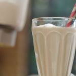 Lisa Faulkner vanilla milkshake recipe on John and Lisa’s Weekend Kitchen