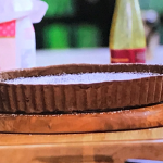 John Partridge chocolate tart recipe on John and Lisa’s Weekend Kitchen
