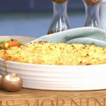 Phil Vickery cottage pie with mushrooms and frozen mash pallets recipe on This Morning