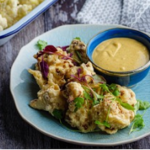 Simon Rimmer Cauliflower Fritters With Curry Mayo recipe on Sunday Brunch