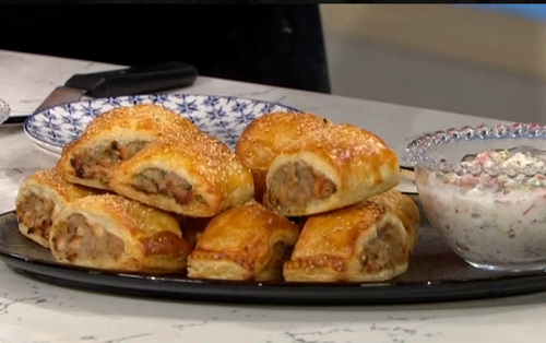 Brian Turner summer sausage rolls recipe on This Morning – The