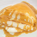 Monica Galetti crepe souffle with a salt caramel sauce recipe on MasterChef The Professionals