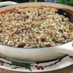 The Hairy Bikers Christmas casserole with a stuffing crumble topping recipe on This Morning