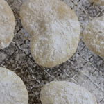 Nadia Sawalha Greek biscuits with almonds and brandy recipe on Nadia’s Family Feasts