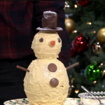 Paul A Young’s chocolate snowman with Christmas dinner truffle recipe on This Morning