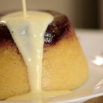 Phil Vickery steamed jam sponge pudding with custard recipe on This Morning