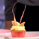 Juliet Sear rhubarb and custard cupcakes recipe on This Morning