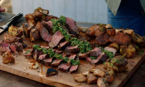 jamie oliver flat iron steak